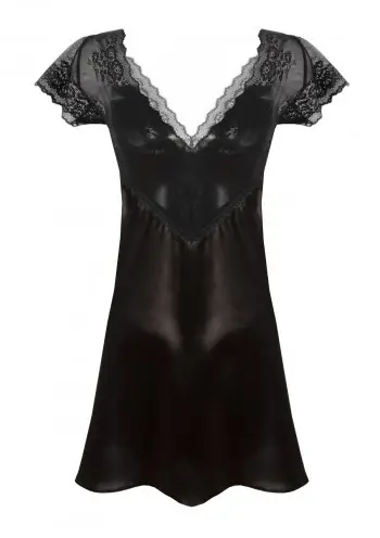 Rochie de noapte din satin Josephine [3]