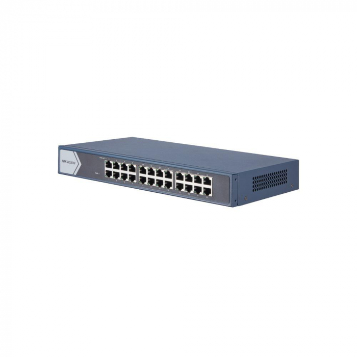 Switch 24 porturi Gigabit, Hikvision DS-3E0524-E(B), fara management [1]