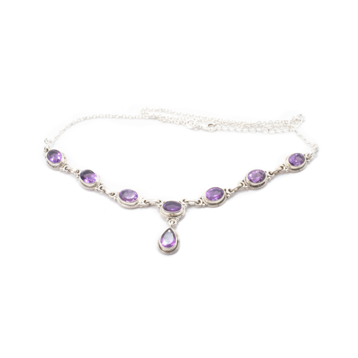 Colier din Argint cu Ametist [2]