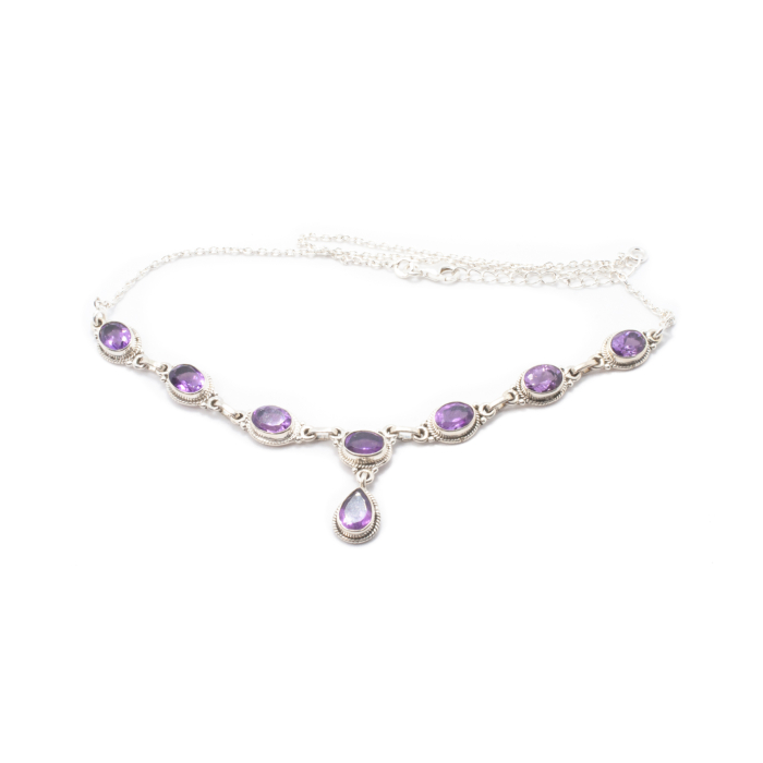 Colier din Argint cu Ametist [1]
