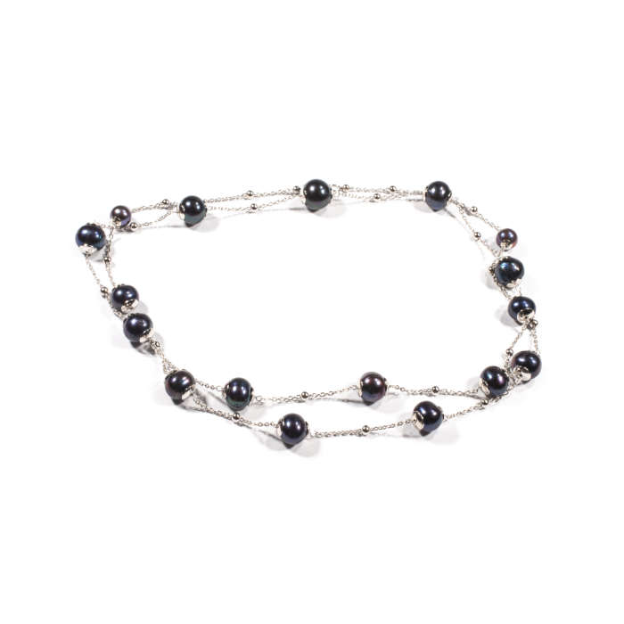 Colier Creatie din Perle de Cultura cu Argint [1]