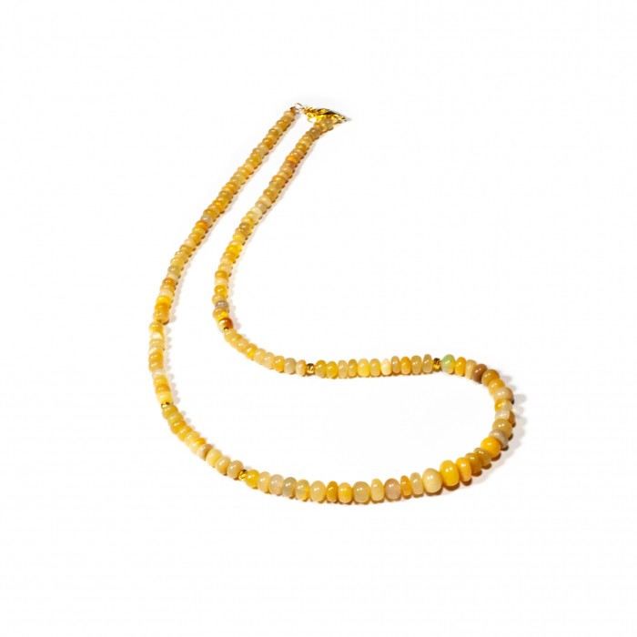 Colier din Opal Natural cu Argint [1]