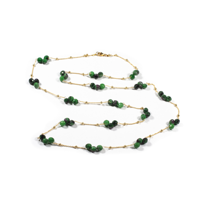 Colier Creatie din Zoisit cu Argint [4]