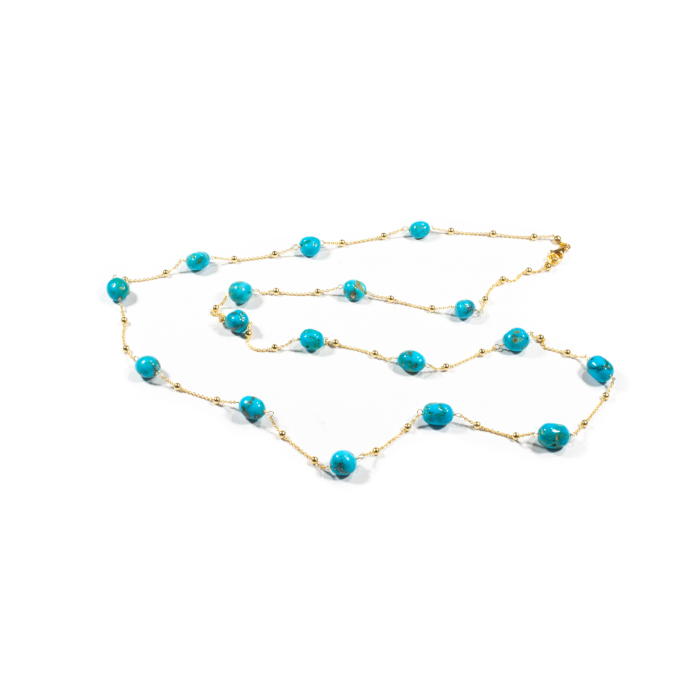 Colier Creatie din Turcoaz cu Argint [2]