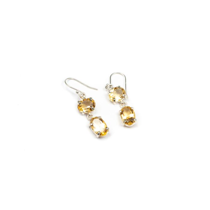 Cercei din Argint cu Citrin [1]