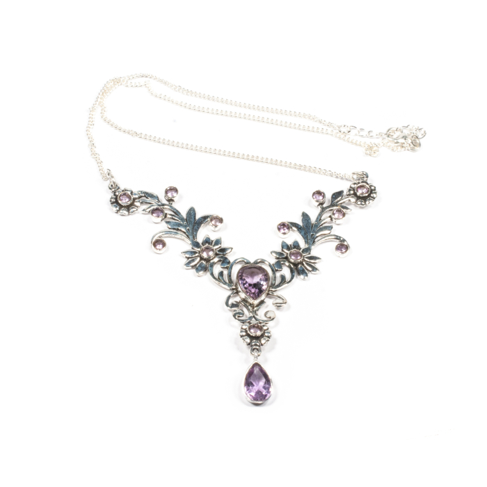 Lant din Argint cu Ametist [1]