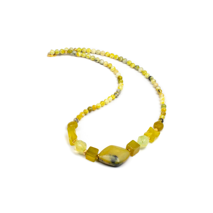 Colier Creatie din Agat si Riolit cu Argint   [1]