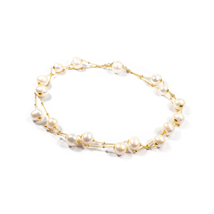 Colier Creatie din Perle de Cultura cu Argint [2]