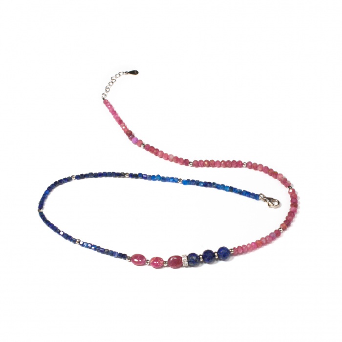 Colier din Turmalina, Chianit si Lapis Lazuli [1]