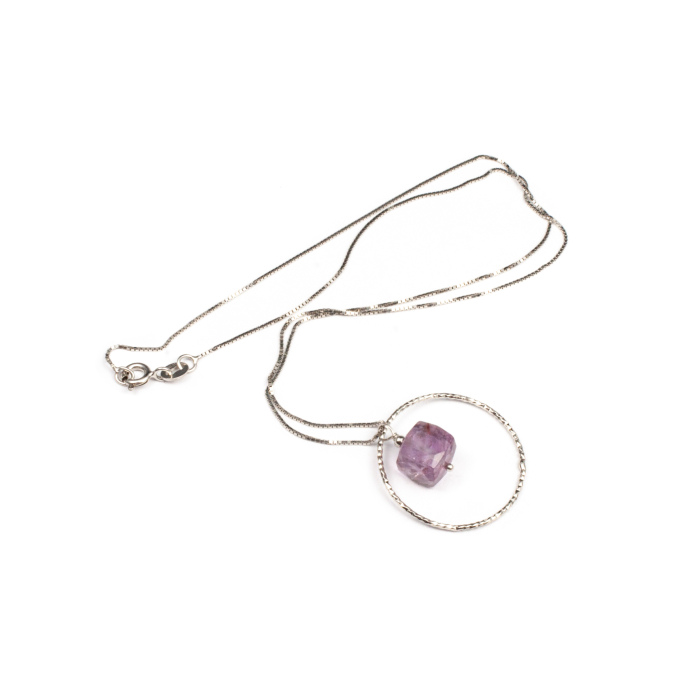 Lant din Argint cu Ametist    [1]