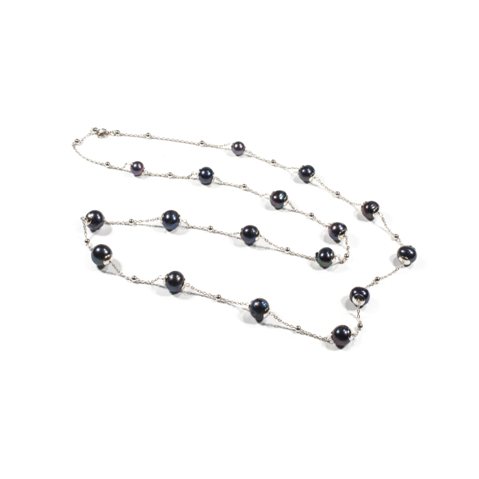 Colier Creatie din Perle de Cultura cu Argint [2]