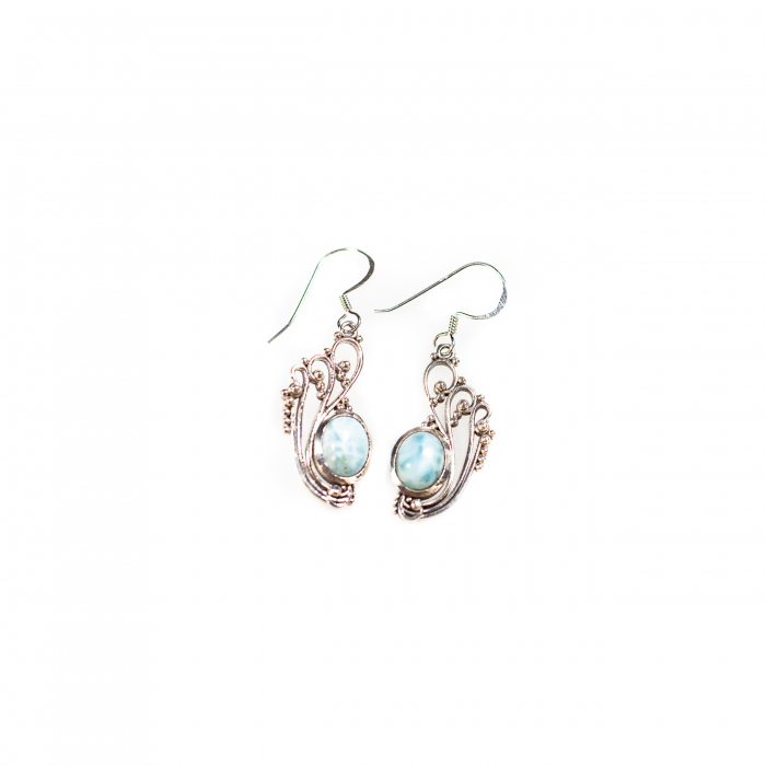 Cercei din Argint cu Larimar [2]