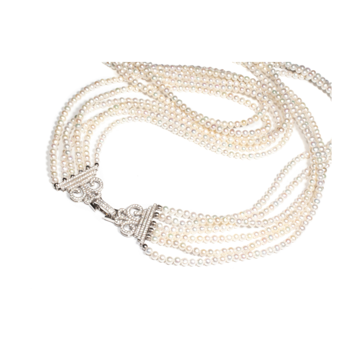 Colier din Perle de Cultura cu Argint [2]