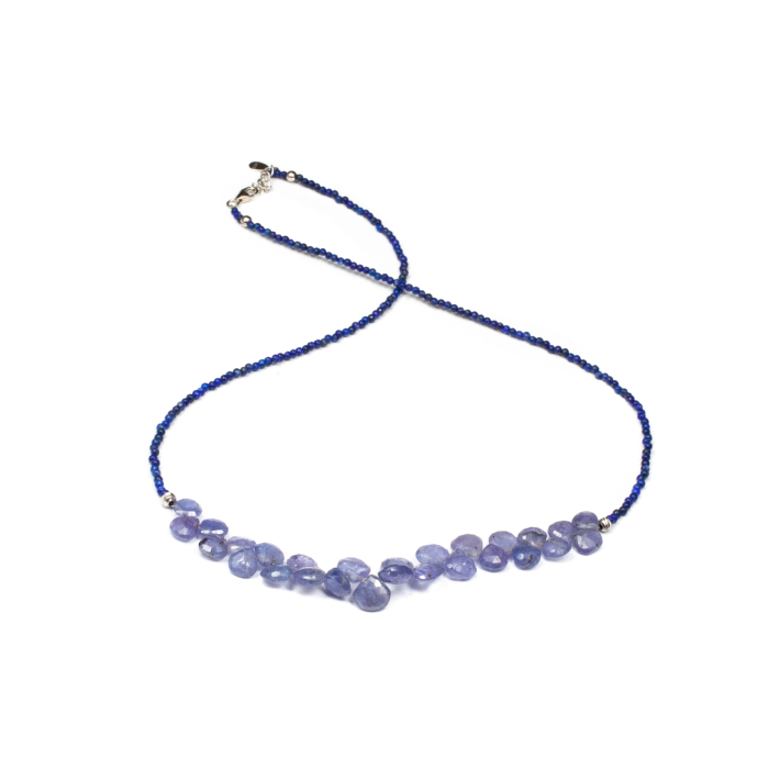 Colier din Tanzanit si Lapis Lazuli cu Argint [1]
