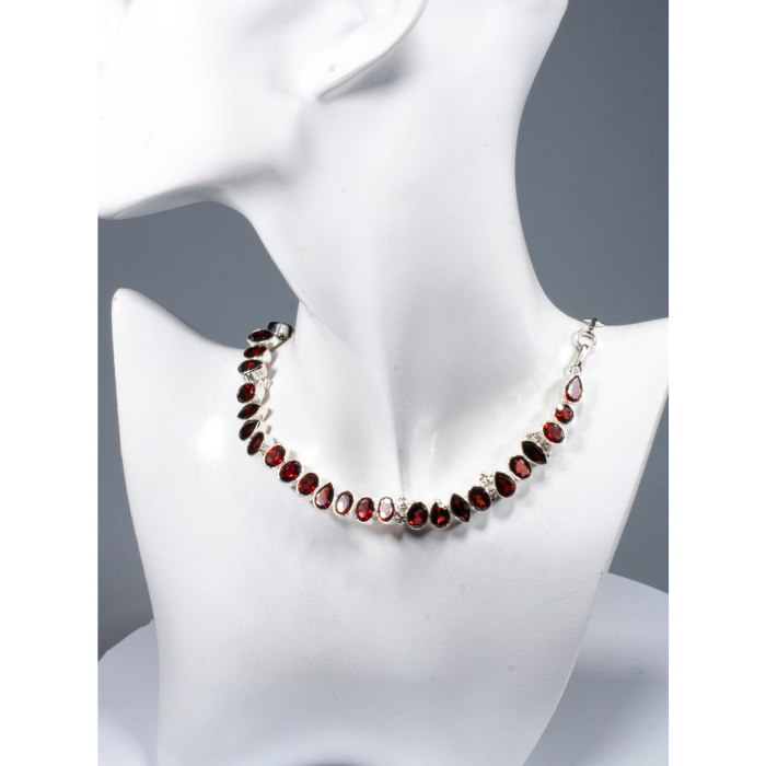 Colier Unicat "Garnet Ember" din Argint cu Granat [1]