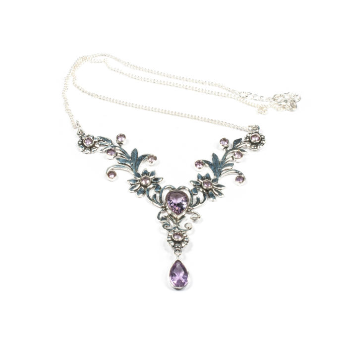 Lant din Argint cu Ametist [2]