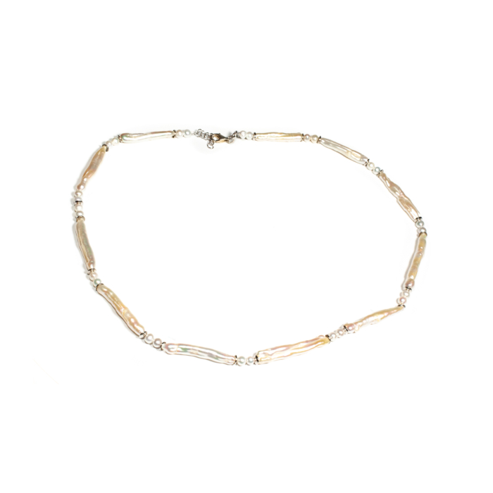 Colier din Perle de Cultura cu Argint [2]