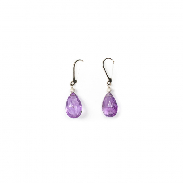 Cercei din Ametist cu Argint [1]