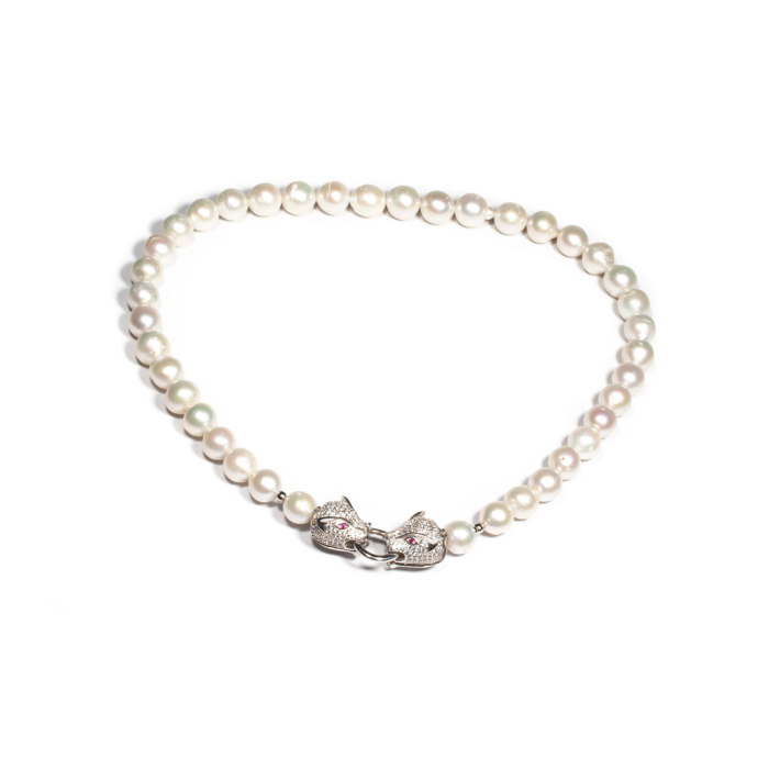 Colier din Perle de Cultura cu Argint [3]