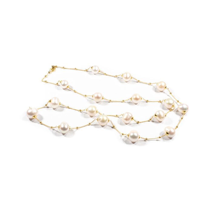 Colier Creatie din Perle de Cultura cu Argint [3]