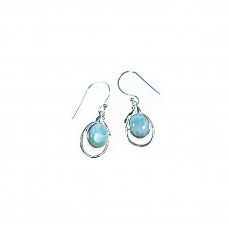 Cercei din Argint cu Larimar [2]