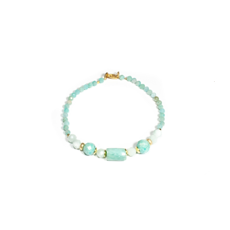 Mărțișor 2026 - Bratara din Amazonit cu Argint