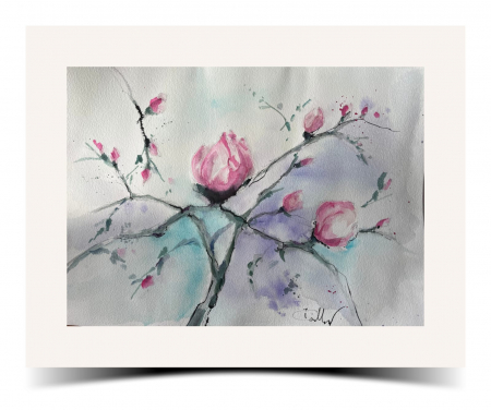 Tablouri - Tablou in Acuarela "Spring Bliss"