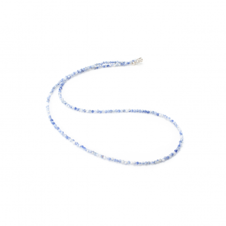 Coliere - Colier din Sodalit cu Argint