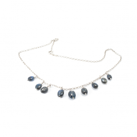 Coliere - Colier din Chianit cu Argint
