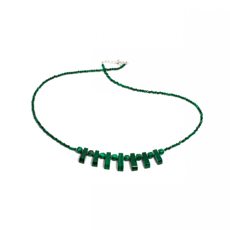 Cadouri Corporate - Colier din Malahit cu Argint