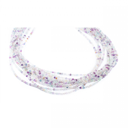 Colier "Frosted Lavender Fields" din Fluorina cu Argint [1]