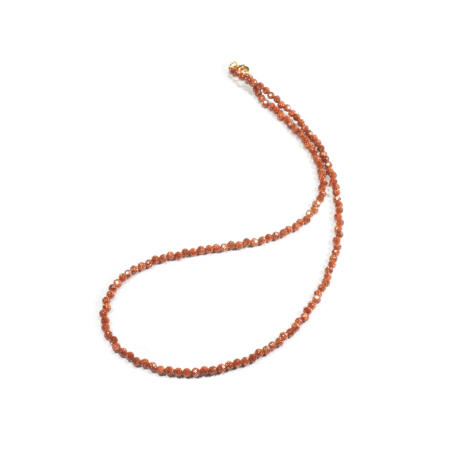 Coliere - Colier din Piatra Soarelui cu Argint