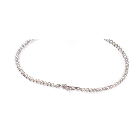 Colier Creatie din Perle de Cultura cu Argint [1]