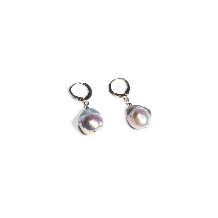 Noutati - Cercei din Perle Baroc cu Argint