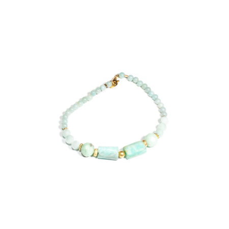 Colecția Bridgerton - Bratara din Amazonit cu Argint