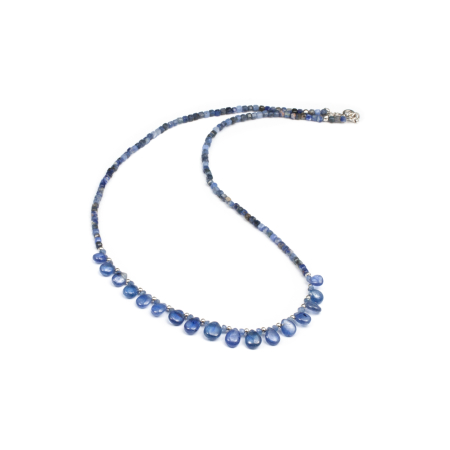 Coliere - Colier Creatie din Chianit cu Argint