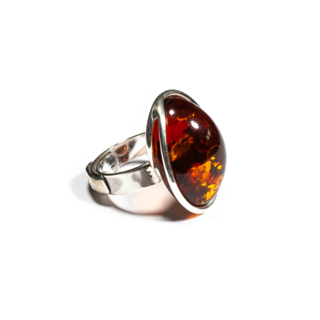 Inel din Argint cu Chihlimbar [1]