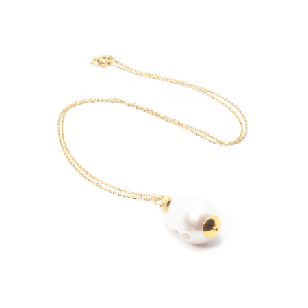 Lant din Argint cu Pandantiv din Perla Baroc [2]