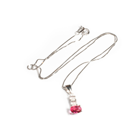 Spring 2026 - Lant si Pandantiv din Argint cu Zirconiu
