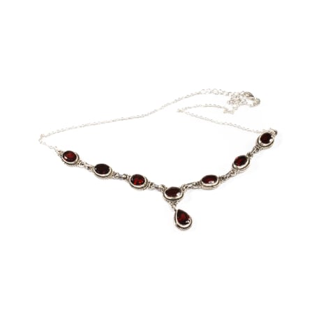 Coliere - Colier din Argint cu Granat