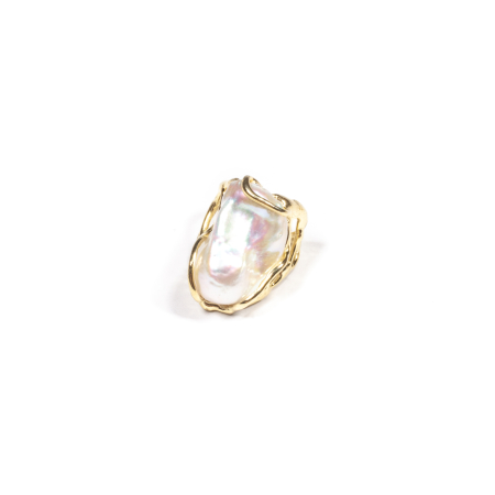 Noutati - Inel din Argint cu Perla Baroc