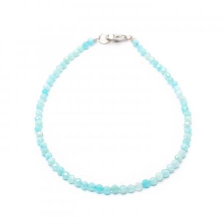 Bratari din Pietre Semipretioase Creatie Sheba - Bratara unicat creatie Sheba contine pietre microfatetate de amazonit si accesorii din argint