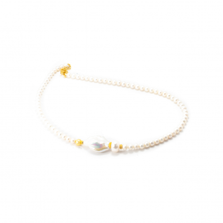 Coliere - Colier din Perle de Cultura cu Argint