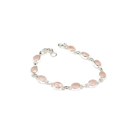 Bratari - Bratara din Argint cu Cuart Roz