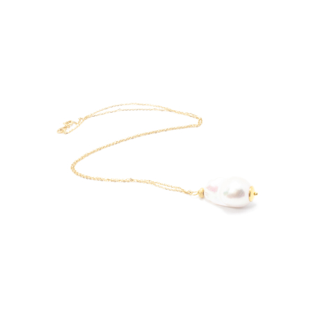 Lant din Argint cu Pandantiv din Perla Baroc [1]