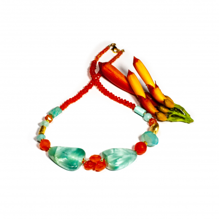 Coliere Creatie Sheba, din Pietre Semipretioase - 