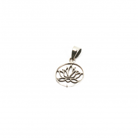 Pandantive - Pandantiv Floare de Lotus din Argint