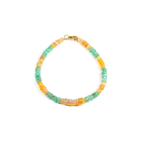 Bratari - Bratara din Beril si Opal cu Argint