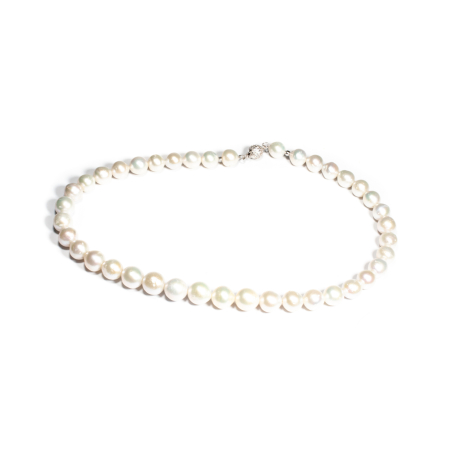 Coliere - Colier din Perle de Cultura cu Argint