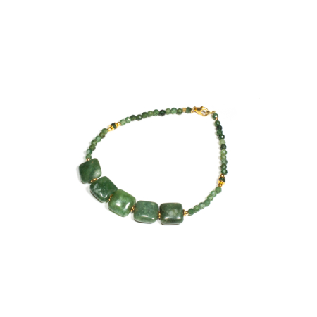 Mărțișor 2026 - Bratara din Aventurin cu Argint